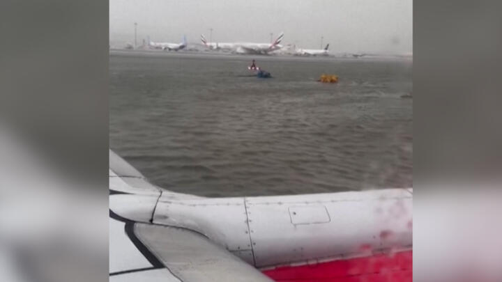 In pictures: Unprecedented storm floods Dubai's airport (2024)